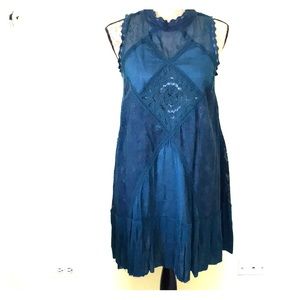 Free People Forest Green Dress